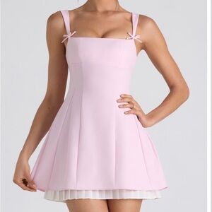 Oh Polly Light Pink Mini Dress - Cressida